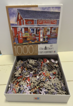 Big Ben The Old Village Hardware Store 1000 Piece Jigsaw Puzzle Milton B... - $16.36