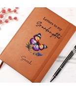 Granddaughter Personalized Leather Journal, Custom Granddaughter Gifts, ... - $49.16