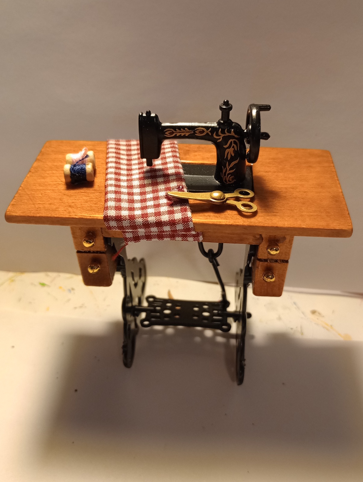 1/12 scale Miniature Sewing Machine  - $7.95