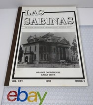  Las Sabinas The Orange County Courthouse Early 1900&#39;s Texas  - £4.62 GBP