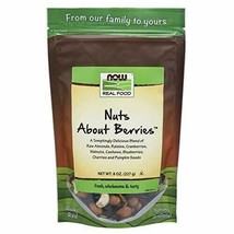 NOW Foods, Nuts About Berries™, Delicious Blend of Raw Almonds, Raisins, Cran... - £12.53 GBP