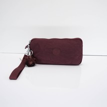 Kipling Lowie Pouch Wallet Wristlet Organizer Polyamide K70109 Merlot $4... - $39.95