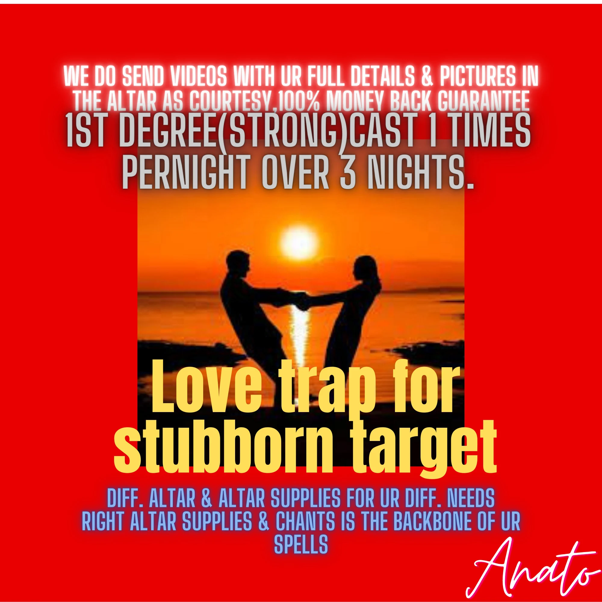 Me Back Bring back My Ex Love Spell for Stubborn Target - $600.00