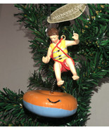 Inter tube Boy Watersports Christmas Tree Ornament By Midwest-CBK-RARE-B... - £58.76 GBP