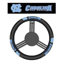North Carolina Tar Heels Steering Wheel Cover Massage Grip Style CO - £29.77 GBP