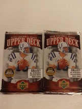 2006 Upper Deck Football Cards Wal-Mart Exclusive Packs Lot Of 2 Pks. Of 5 Cards - £15.70 GBP