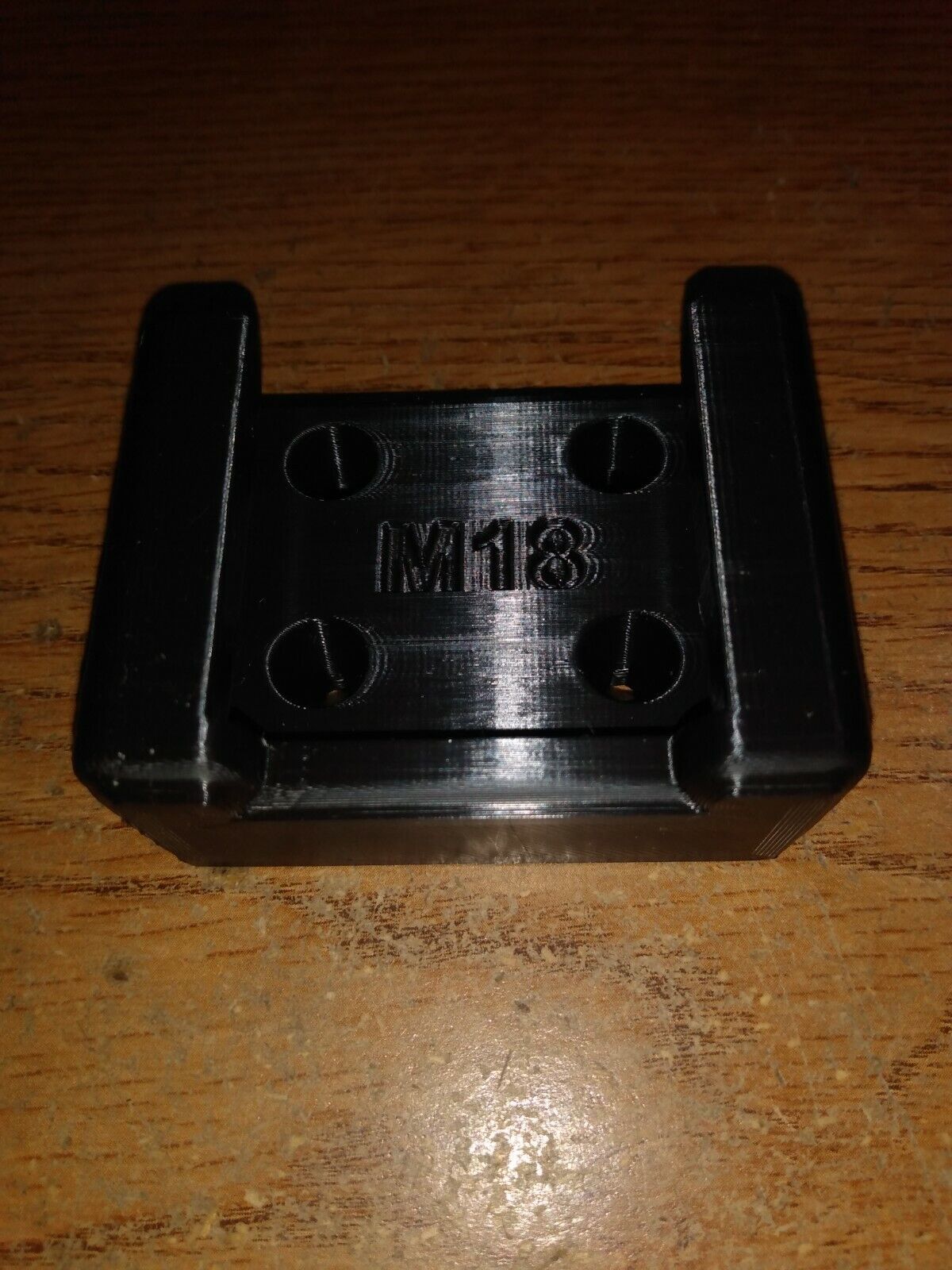 Black 1 Spot M18 Battery Holder Mountable For Milwaukee 18V - MADE IN USA - $6.00