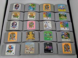 【Lot 20 set】Nintendo 64 N64 Game soft Software mario zelda Japanese fedex 3473 - £71.09 GBP