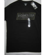 New Classic  Browning Firearms Company Logo Black Crewneck Short Sleeve ... - $14.80