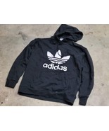 Adidas Hoodie Sweater Jacket Black/White Boy/Girl Youth Size S - $23.09 CAD