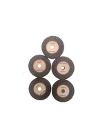 (5 Pcs) 2 Inch Diameter Grinding Wheels 1/4&quot;thick 1/4&quot;Arbor Hole 24 Grit - $247.28 MXN