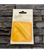 Vtg Housework’s Dollhouse Miniatures #1147 1” Scale Brass House Numbers - $127.18 MXN