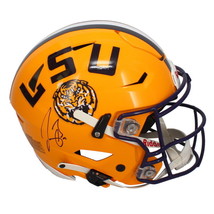 Joe Burrow Autographed LSU Tigers Authentic Yellow Speed Flex Helmet Fanatics - £1,219.41 GBP