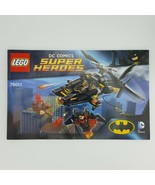 Lego DC Comics Super Heroes 76011 Building Instruction Manual Replacement - $5.19