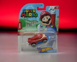 Hot Wheels Mattel Character Cars Super Mario Bros 1/8 Scale GJJ23 Collec... - $12.38