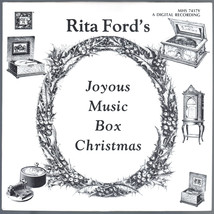 Rita Ford - Joyous Music Box Christmas (1986) Vinyl LP • Holy City, Holiday - $22.61