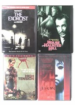 Lot of 4 HORROR Movie DVDs Exorcist Haunted Hill High Tension Ju-On The Grudge - £10.99 GBP