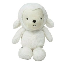 9&quot; CARTER&#39;S WHITE BABY LAMB RATTLE # 67178 STUFFED ANIMAL PLUSH TOY LOVE... - £52.52 GBP