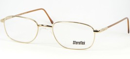 Sferoflex Pat Sf 2124 108 Gold Eyeglasses Glasses Metal Frame 50-19-135mm Italy - £52.17 GBP