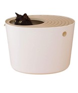 Cat Litter Boxes, High Capacity Ultra Wide-Angle Flip Creative Cat Toile... - $247.49