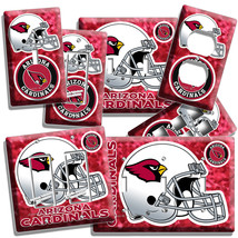 Arizona Cardinals Football Team Light Switch Outlet Plate Cover Room Home Decor - £9.63 GBP+