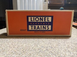 Vintage Lionel No. 6066T Train Coal Tender Original Box Only - $20.57
