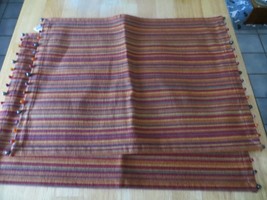 Set of 2 Pier 1 Imports Beaded Placemats - £9.30 GBP