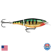 Rapala X-Rap Jointed Shad 13 Perch Fishing Lure - 5.25" Wounded Minnow A... - $32.71