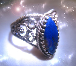 Haunted Ring Supernatural Speak To The Gods Golden Royal Collection Ooak Magick - $212.33