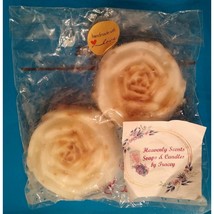 Handmade Soap - Rose Petal soap made with Shea butter - FREE SHIPPING!!! - £5.91 GBP