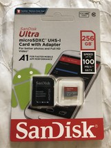 SanDisk 256GB Ultra MicroSDXC UHS-I Memory Card with Adapter  - $25.95