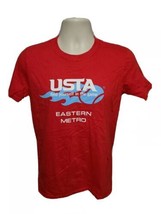 USTA Eastern Metro Find Yourself in the Game Adult Small Red TShirt - £14.87 GBP