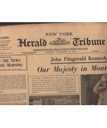 New York Herald Tribune, Newspaper 11/26/63  Tuesday November 26,1963 - €4,93 EUR
