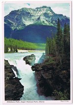 Postcard Athabasca Falls Jasper National Park Canadian Rockies - $3.95