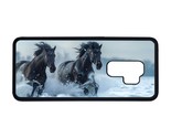 Black Horses Samsung Galaxy S9 PLUS Cover - £14.37 GBP