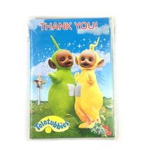 Teletubbies Cards Thank You Dipsy Laa-Laa Po Tinky-Winky  8 Cards w Envelopes - $11.55