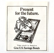 1975 US Savings Bonds Stocks Money Advertisement Financial Saving C82QST - $372.61 MXN