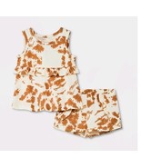 Grayson 3-6 Months Mini Baby Girls&#39; 2pc Tie-Dye Jersey Top &amp; Bottom Set - $9.99