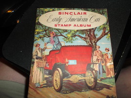 Sinclair Oil American Car Stamp Album Complete With Stamps circa 1950&#39;s - £31.45 GBP
