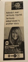 America’s Funniest Home Videos Tv Guide Print Ad Daisy Fuentes TPA15 - £4.66 GBP