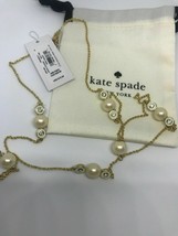 NWT Kate spade necklace cream multi pearly delight O0RU1450 - $47.95