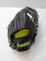 Franklin Baseball Glove 11&quot; Field Master #22612 Black Right Hand Throw V... - £23.70 GBP