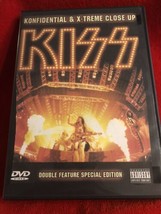 KISS DVD Konfidential &amp; X-treme Close Up (2005) Double Feature Special E... - £47.48 GBP