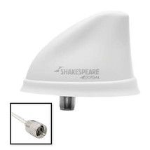 Shakespeare Dorsal Antenna White Low Profile 26 RGB Cable w/PL-259 [5912-DS-VHF- - £73.26 GBP
