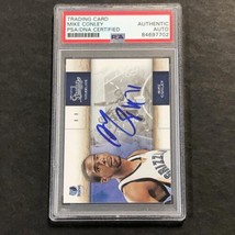 2009-10 PANINI STUDIO #37 Mike Conley signed Card Auto PSA Slabbed Grizzlies - £37.38 GBP