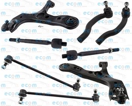 8Pcs Front End Kit Lower Control Arms Tie Rods Ends Sway Bar Fit Toyota RAV4 XLE - £187.64 GBP