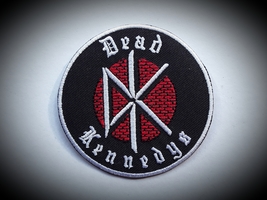 DEAD KENNEDYS HEAVY PUNK ROCK POP MUSIC BAND EMBROIDERED PATCH  - £3.95 GBP
