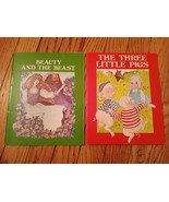 Lot of 2 Troll Associates kids books Beauty and the Beast, The Three Lit... - £3.10 GBP