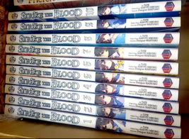 Strike The Blood Manga by Gakuto Mikumo Vol 1-10 English Version EXPEDITED DHL - $155.90