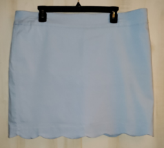 New Womens Coral Bay Light Blue Pull On Skort Size Xl - £26.28 GBP